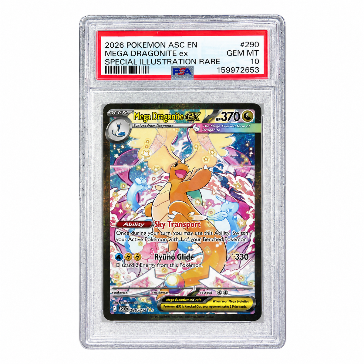 PSA Graded Card Acrylic Guard – Protective Case for Pokémon Cards