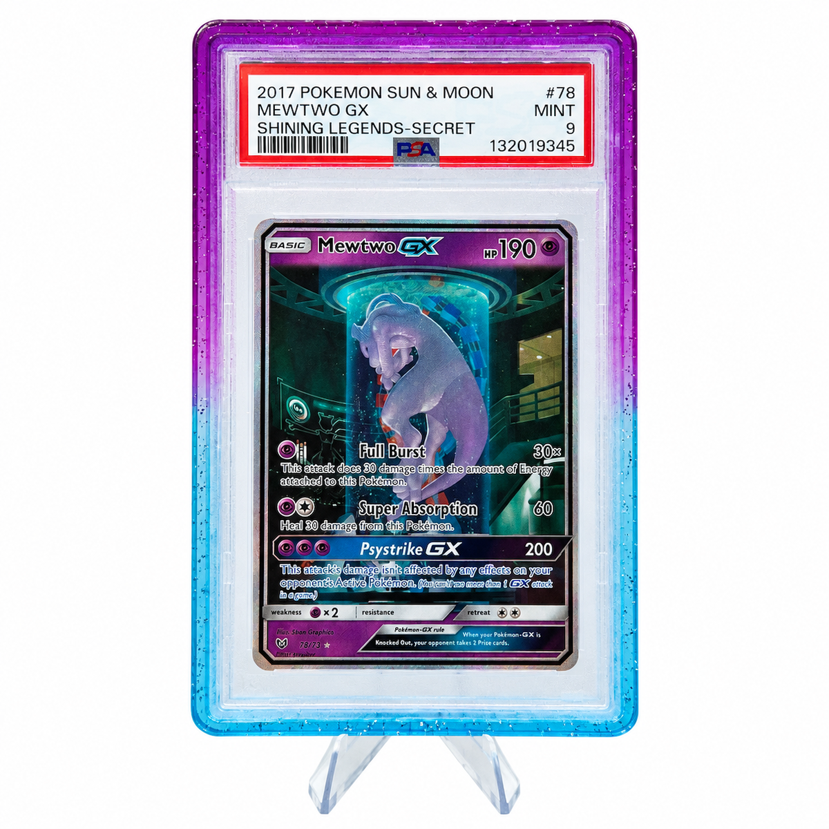 PSA Graded Card Acrylic Guard – Protective Case for Pokémon Cards